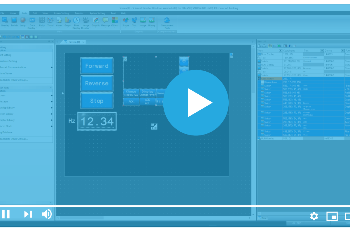 Video Tutorial: Mastering Alarm Setup on a Fuji Monitouch V10 Series HMI