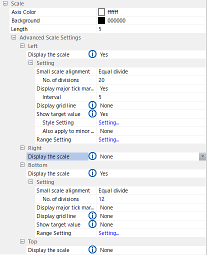Display Scale Settings