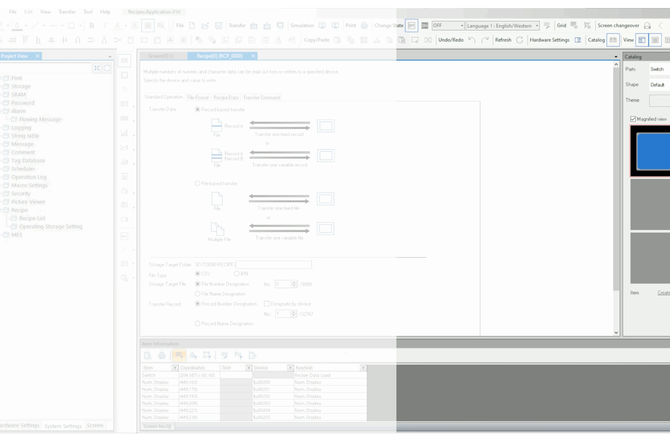 V-Series Smart Editor Recipes for Faster Startups and Smoother ...